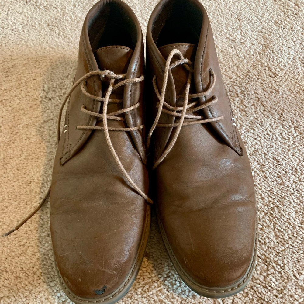 Men's Brown Leather Shoes